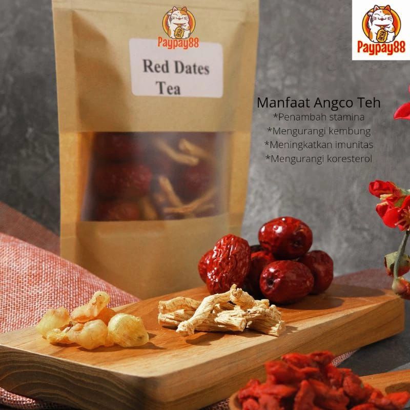 

TEH ANGCO MASA NIFAS PREMIUM / RED DATES LONGAN CONFINEMET TEA IMPORT PENAMBAH STAMINA