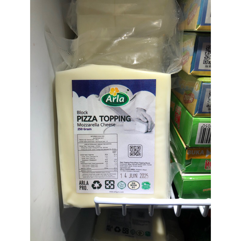 

ARLA keju moza/mozarella cheese/keju leleh 250gr