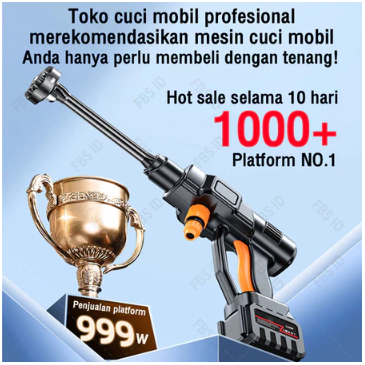 JKLP Reaim Power 688V 180Bar Pembersih Jet Tanpa Sikat - Alat Cuci Mobil dan Motor, Cocok untuk