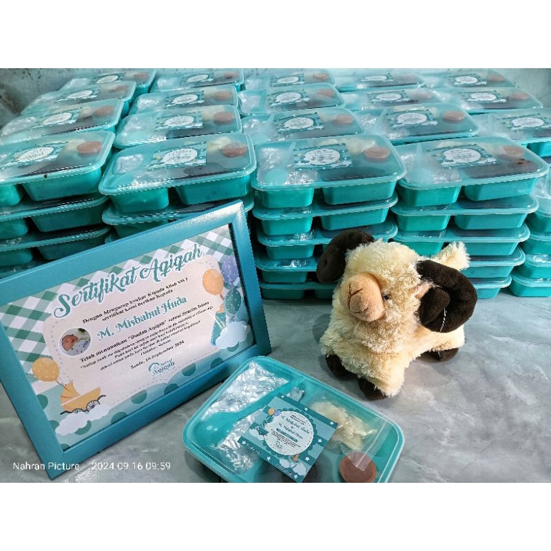 

Paket Aqiqah Murah Nasi Mandhi/ Kebuli/Biryani Basmati India 1 Kambing 60 Box