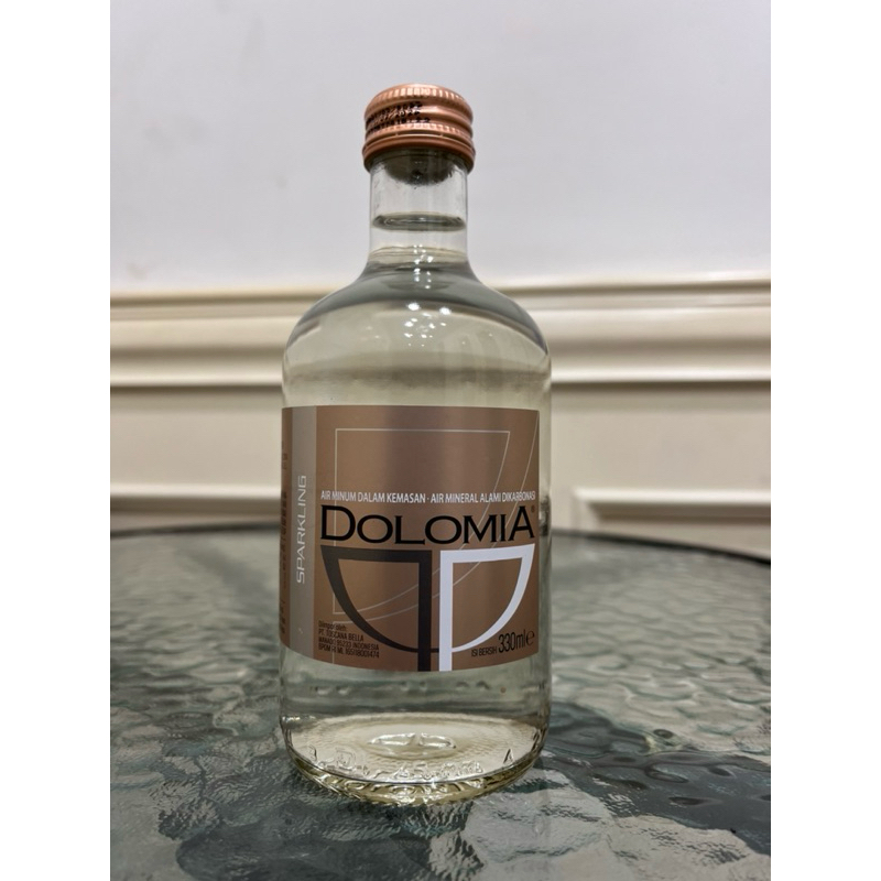 Dolomia Exclusive Air Mineral Sparkling Botol kaca 330ml