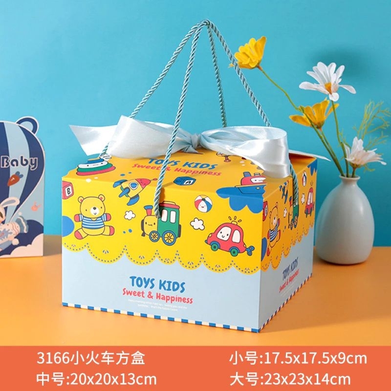 

Sendy Toys mainan goodie bag mainan bingkisan snack anan 23x23x14cm free pita