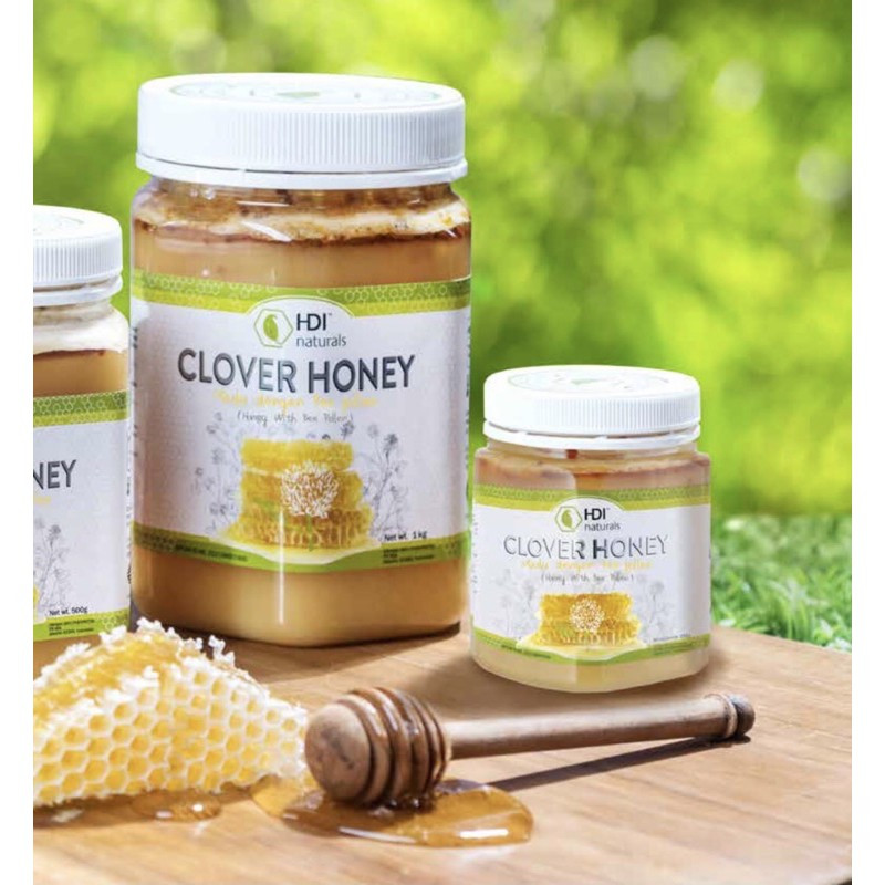 

CLOVER HONEY 1kg/500gr/250gr ORIGINAL 100%