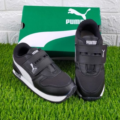 Sepatu Anak Laki Laki Sepatu Sekolah Anak Perempuan Sepatu Sekolah Hitam Putih TK SD