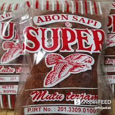Bonitoop_ Abon Sapi Asli Super Burung 250Gr Halal Boyolali