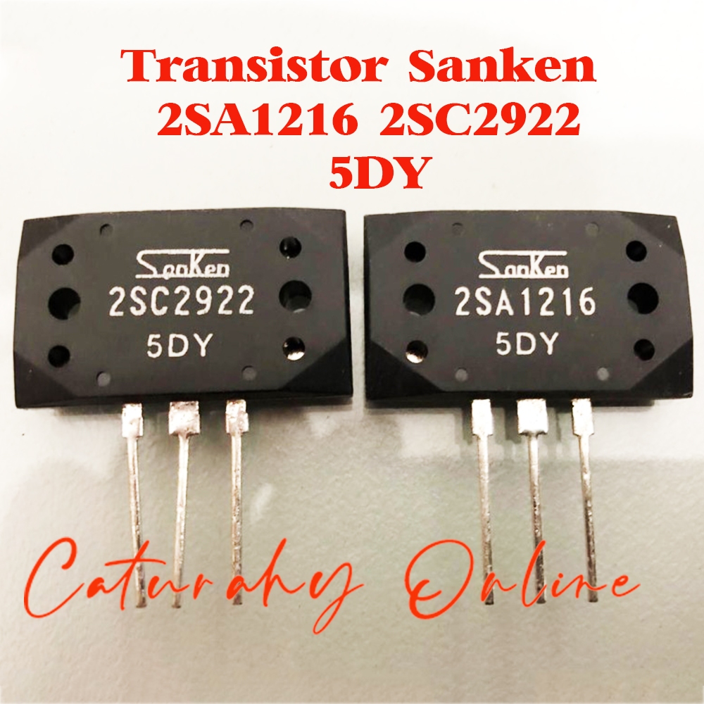 Transistor Sanken 2SA1216 2SC2922 5DY transistor sanken