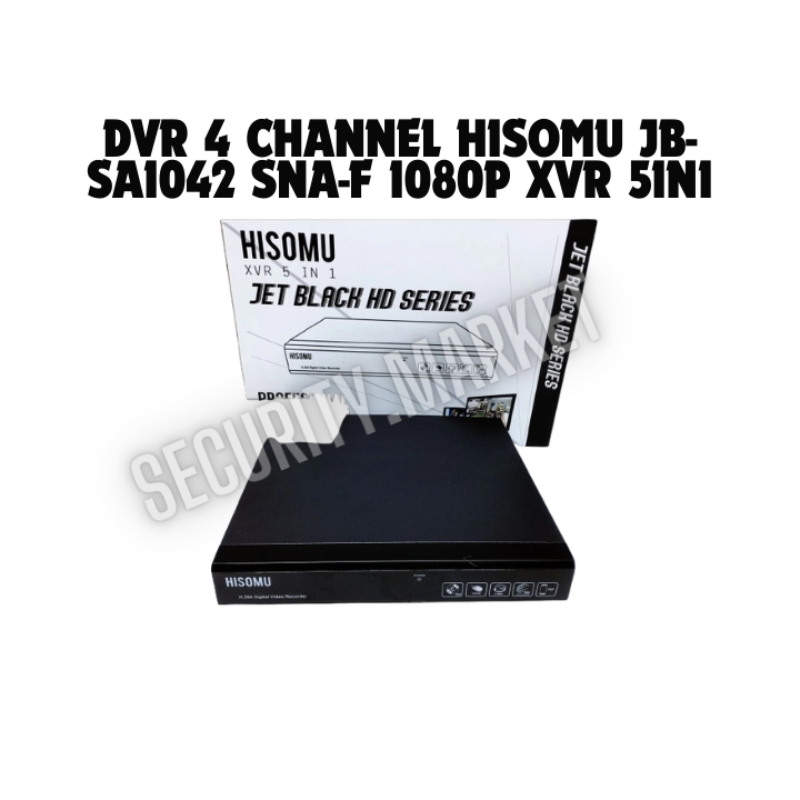 DVR 4 CHANNEL AHD CCTV 2MP HISOMU