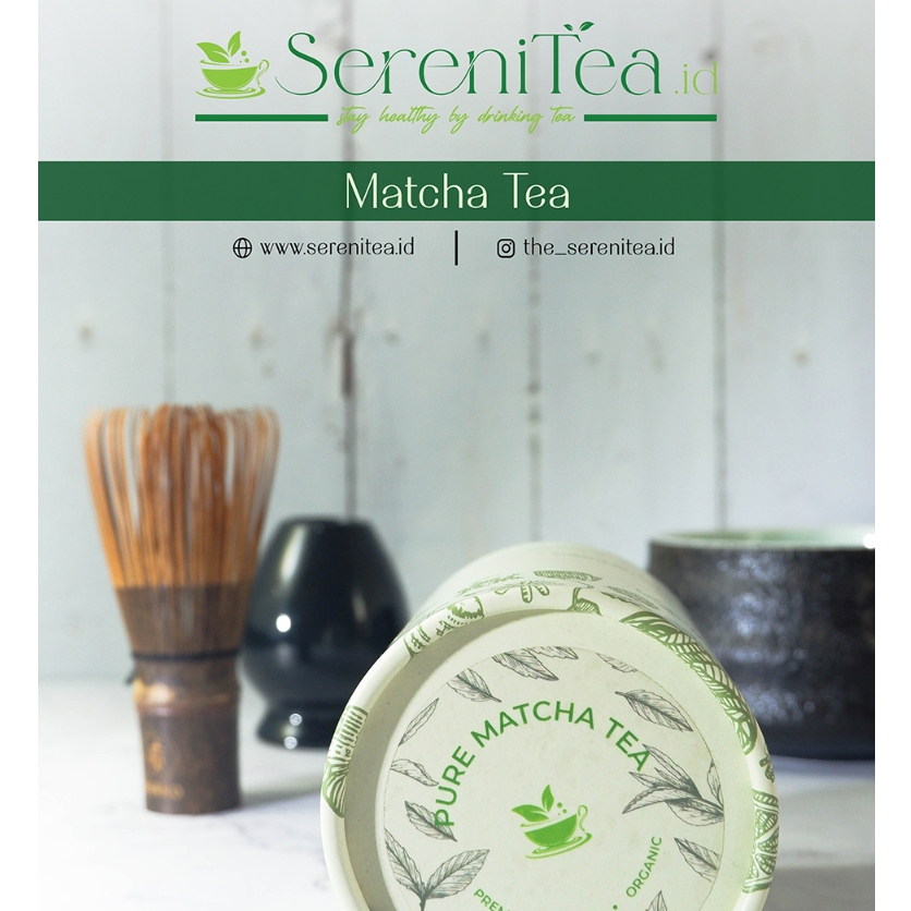 

Matcha Tea Pure 100% bubuk green tea premium grade