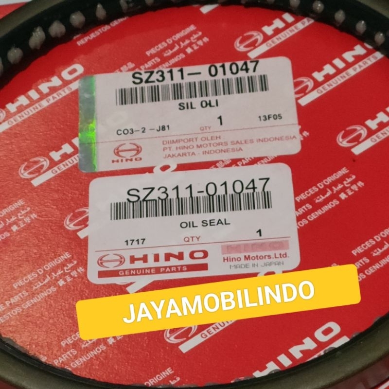 OIL SEAL SIL RODA BELAKANG OIL DALAM HINO LOHAN Fm 260ti HINO 500 SZ311-01047 J1098