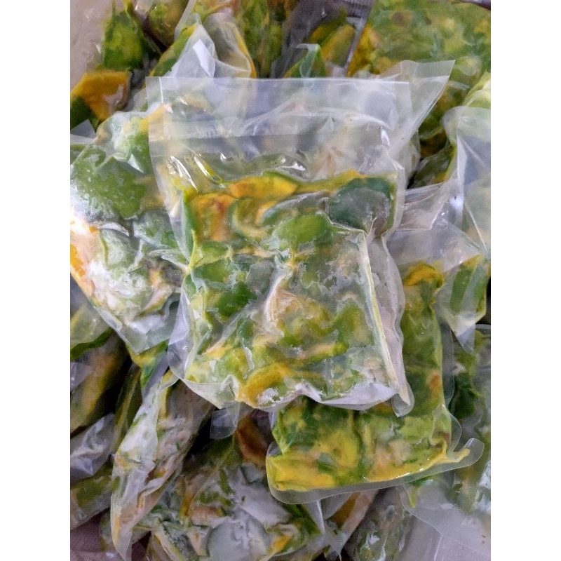 

ALPUKAT FROZEN CEPER, ALPUKAT FROZEN BUBUR MALANG 500gr (kamatengan)