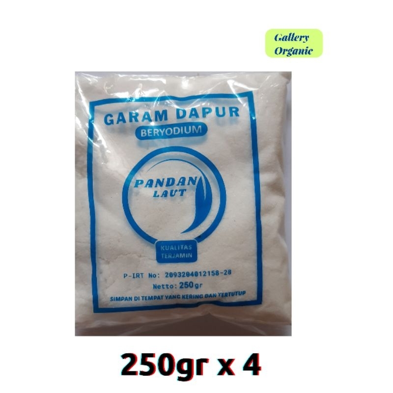 

Garam Dapur Beryodium | Garam Halus | Garam Masak | 1kg | Cap Pandan Laut