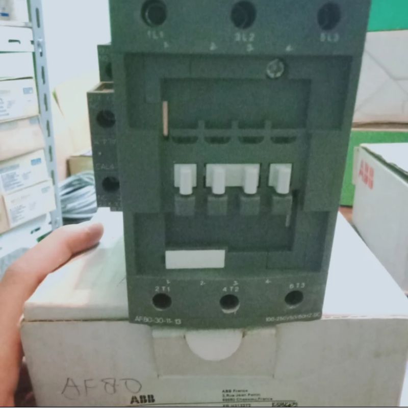 CONTACTOR ABB AF80-30-11-13 100-250V AC/DC ORIGINAL ASLI