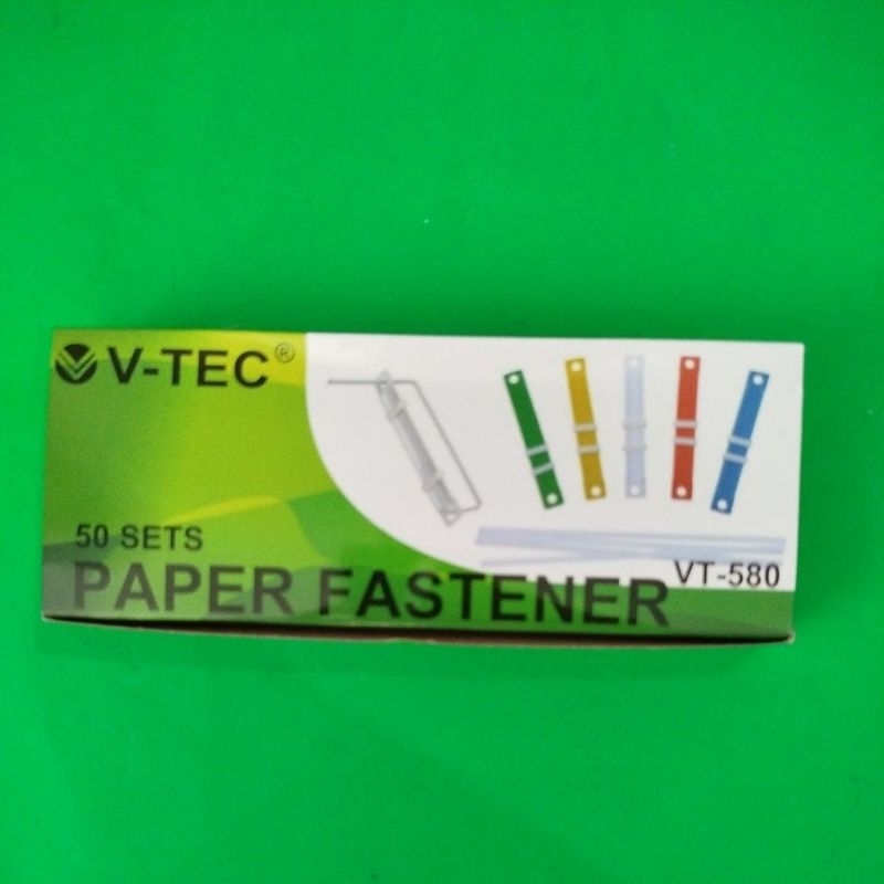 

Paper Fastener Vtec vt580 per pak isi 50 pcs