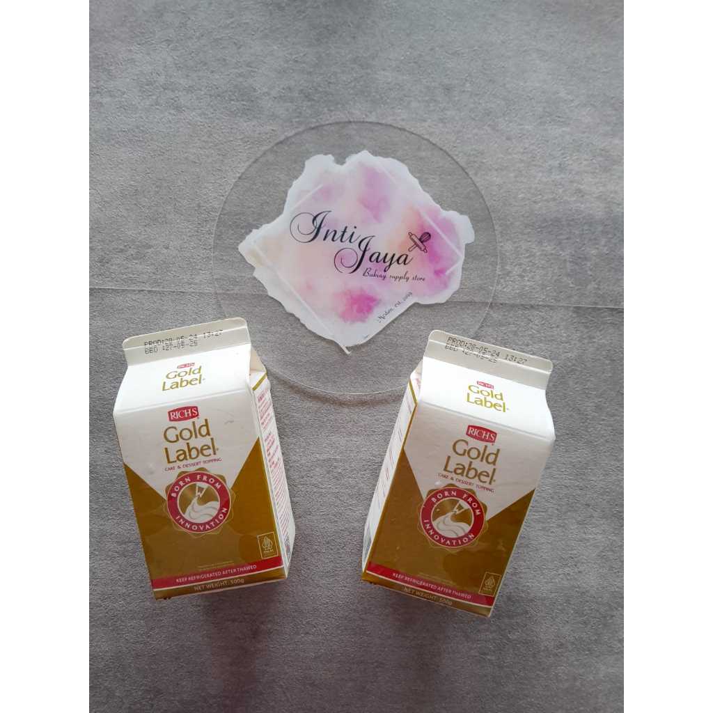 

RICHS GOLD LABEL/WHIP CREAM/TOPPING CAKE 500 GR