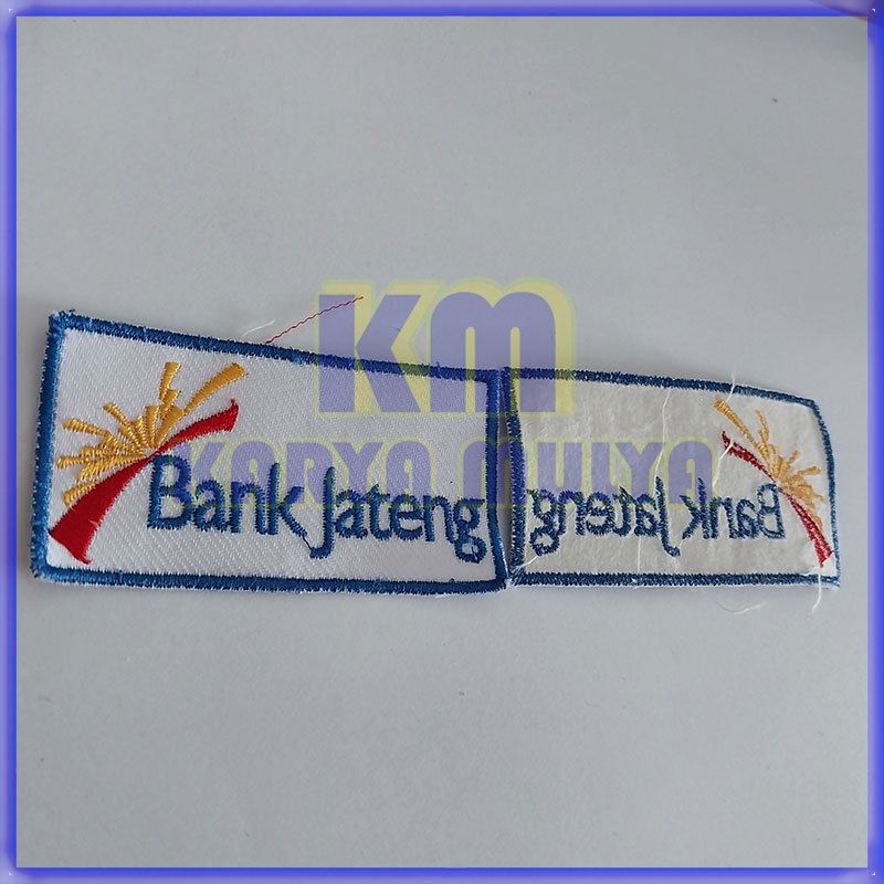 Bet Logo Bank Jateng Atribut Seragam Bordir Bank Jateng - KM