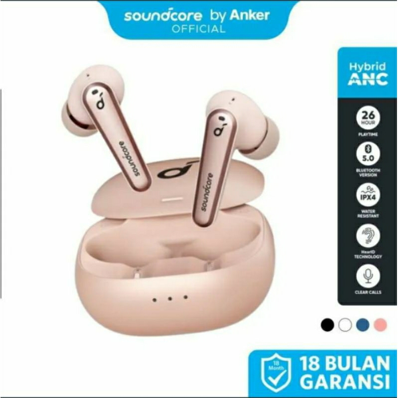 TWS Earphone TWS Anker Soundcore Liberty Air 2 Pro ANC A3951 Pink