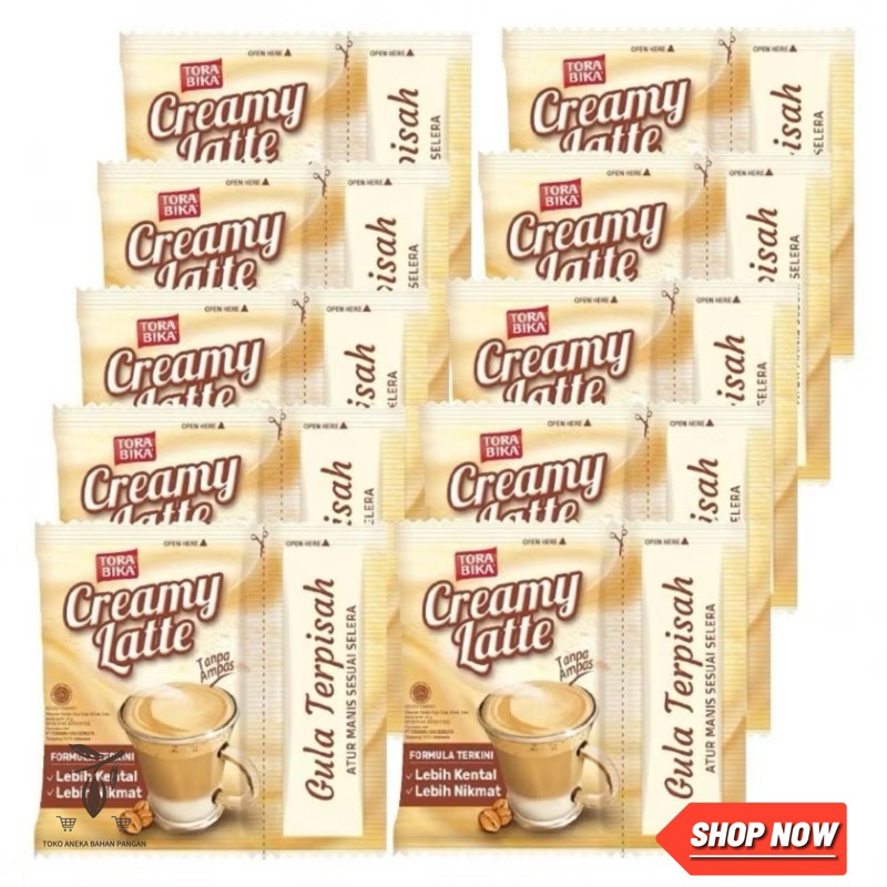 

Kopi TORABIKA CREAMY LATTE 25gr Renceng