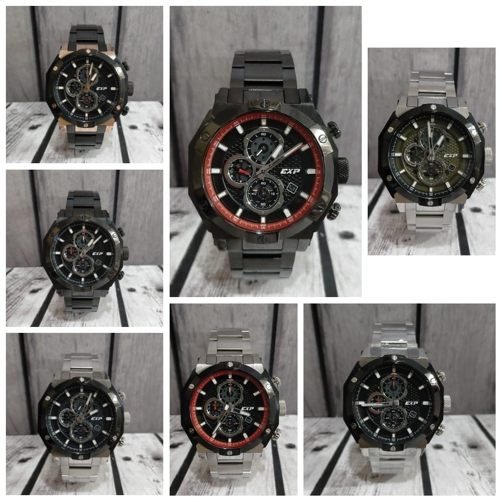 Jam Pria Expedition E6385 E 6385 E6385B Chronograph Original Garansi Resmi