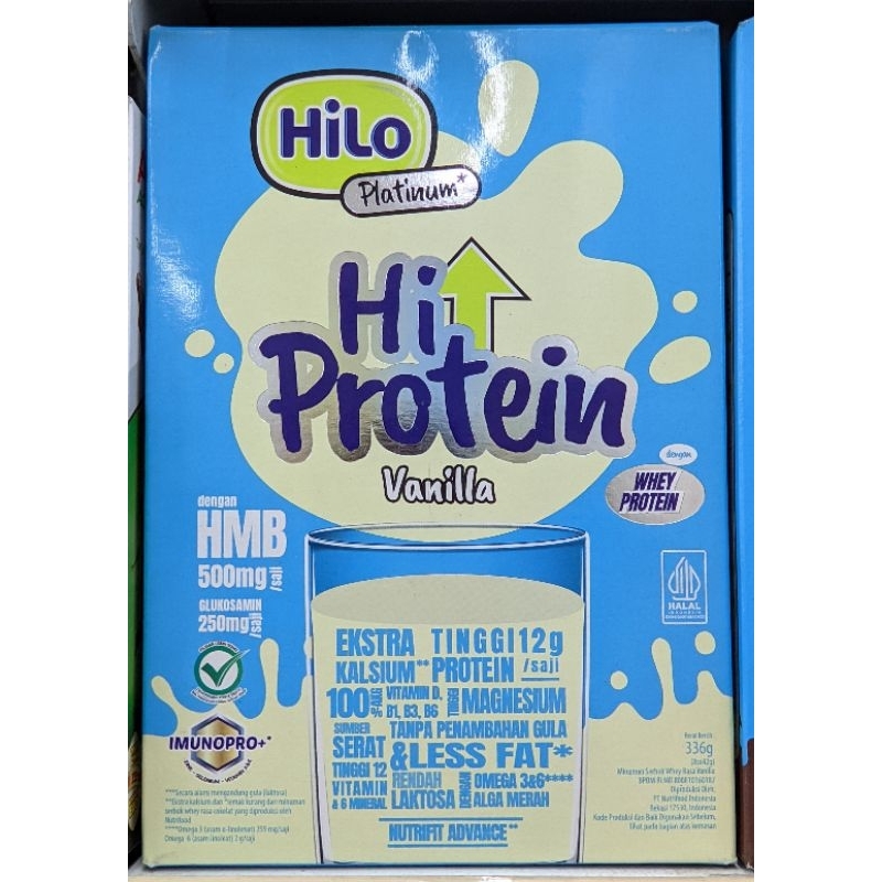 

HILO Platinum 336 Gram Rasa Vanilla || Hilo || Susu Hilo || Susu Hilo 336 Gram || Susu || Hilo Platinum || Susu Hilo Platinum || Susu Bubuk || Susu Tinggi Protein || Susu Vanilla || Hilo Vanilla || Susu Hilo Vanilla || Hilo Vanilla 336 Gram