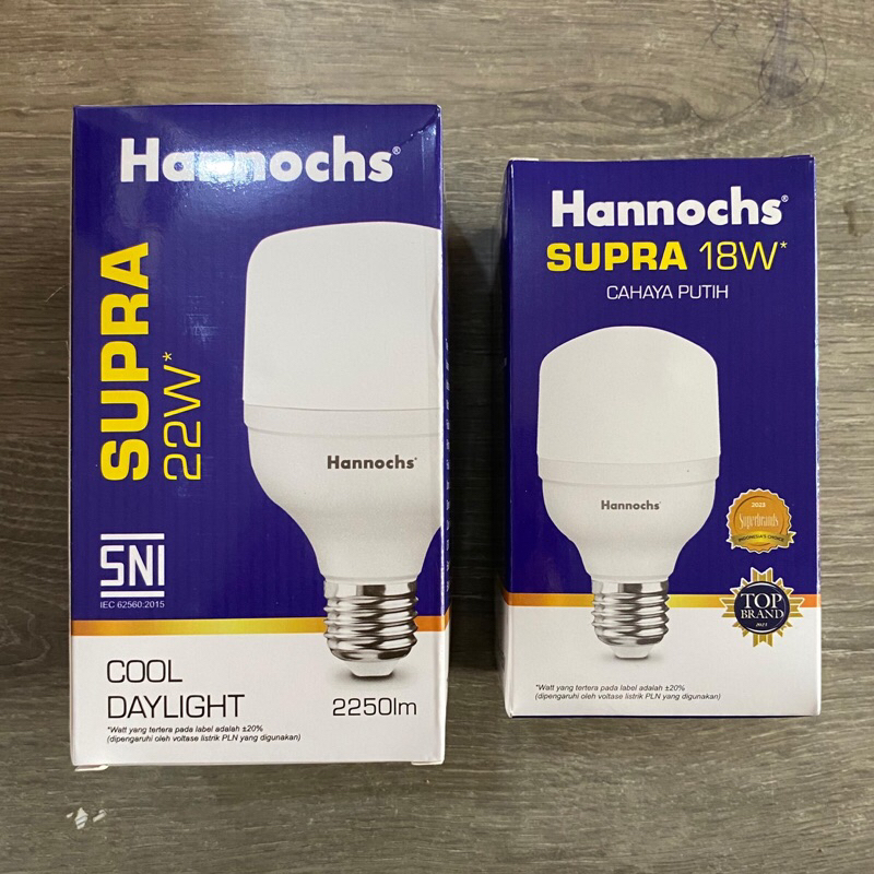 Lampu LED Hannochs SUPRA 18W / 22W cahaya putih