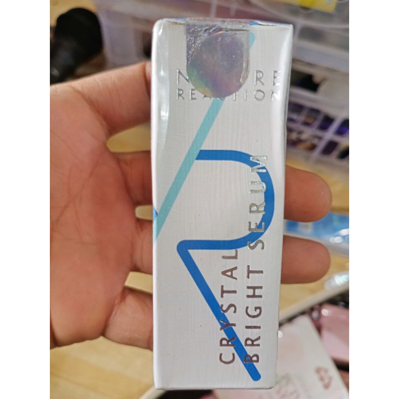Serum Nature Reaction Original Pemutih Wajah Glowing/Serum pencerah wajah nature reaction