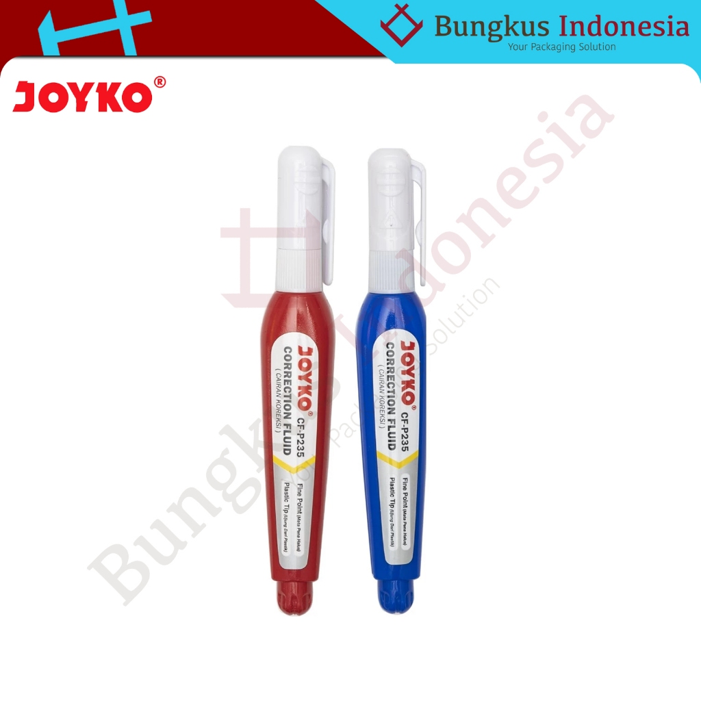

Correction Fluid Cairan Koreksi Penghapus Cair Joyko CF-P235 / Tipex Cair / Tipe X