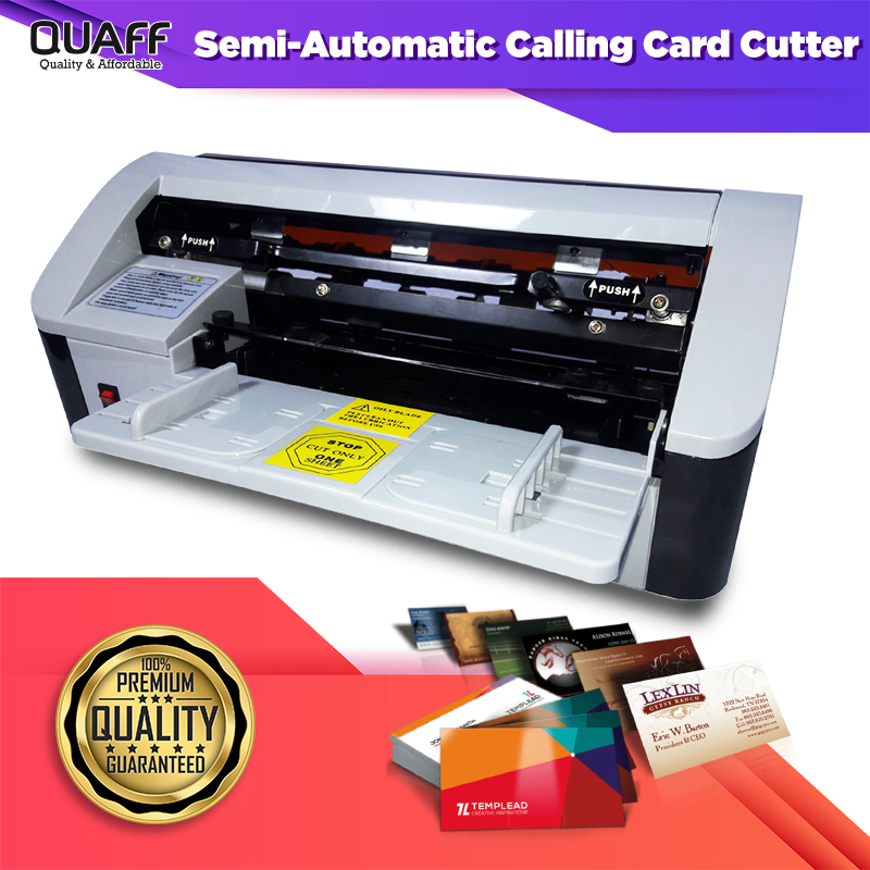 

Semi-Automatic Calling Card Cutter SSB-001