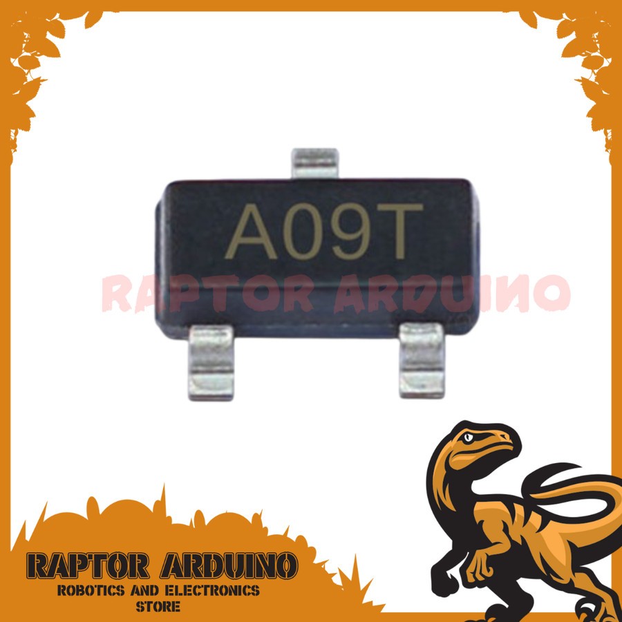 Mosfet AO3401 SMD 30V 4A A09T SOT-23 P-Channel