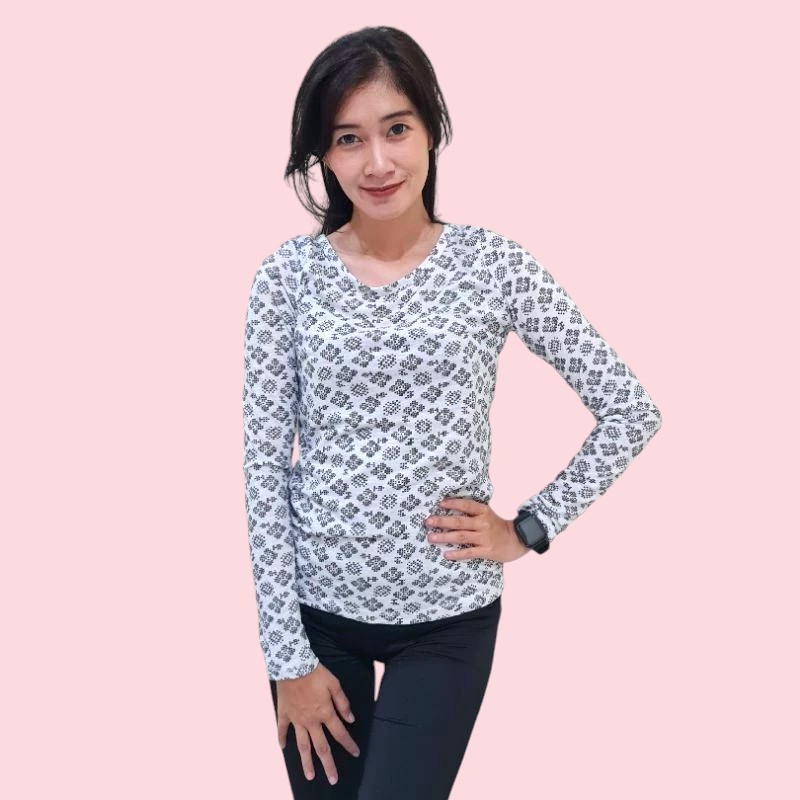 A3ro - Kaos Lengan Pendek Wanita Atasan Wanita Branded Sisa Ekspor