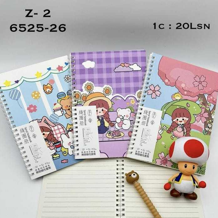 

notebook impor lucu/MEMO SPIRAL A5 6525 ALL (010048)