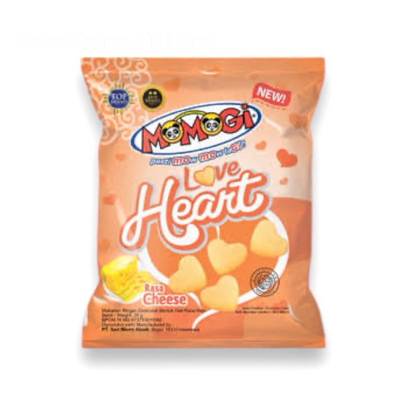 

MOMOGI LOVE HEART CHEESE 50GR