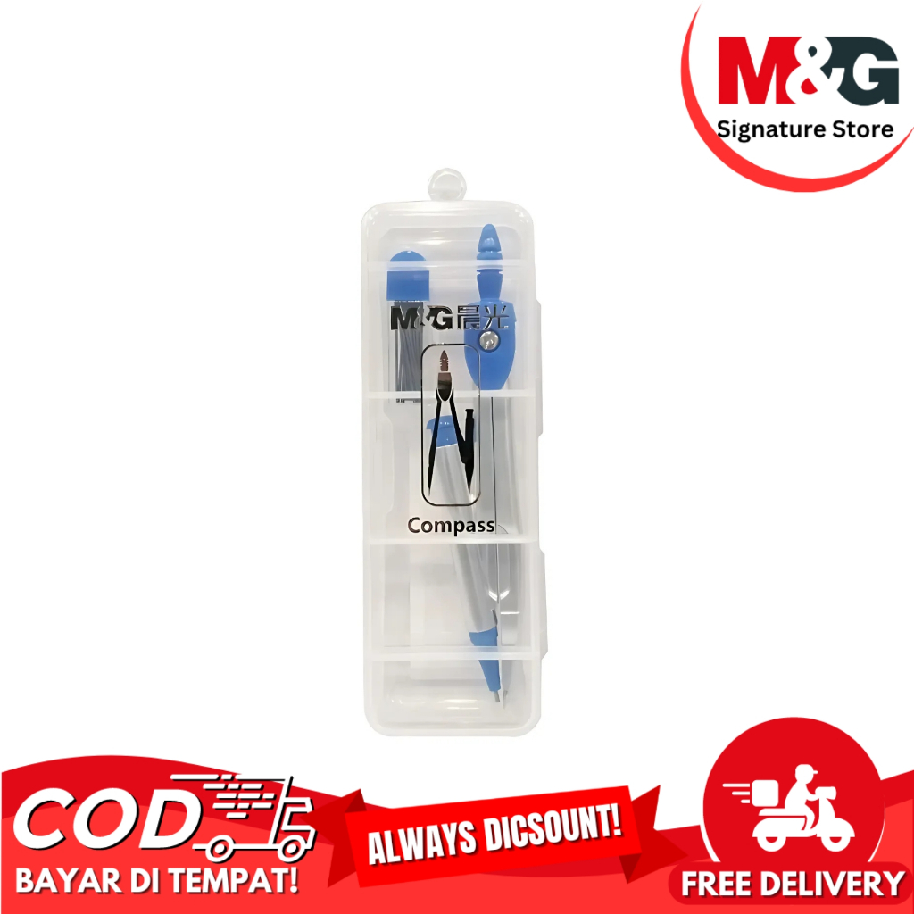 

Jangka Compas M&G Jangka Mekanik Pensil M&G + Refil Pensil #ACS90805