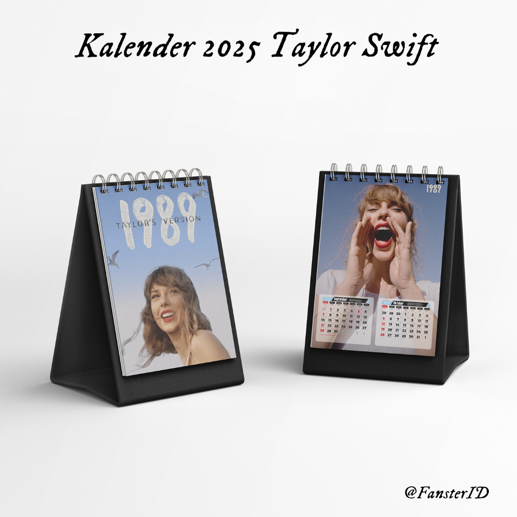 

2025 Kalender Meja Hardcover Taylor Swift