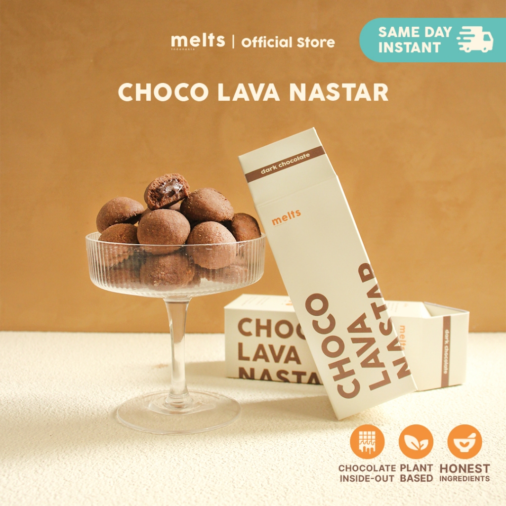 

INSTANT/SAME DAY - Melts Gift Series - Choco Lava Nastar | Hadiah Set Kado Parcel Hampers Lebaran / Natal / Valentine