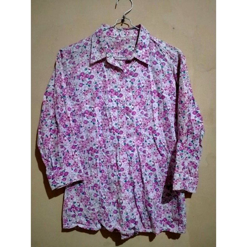 kemeja rilley bunga
