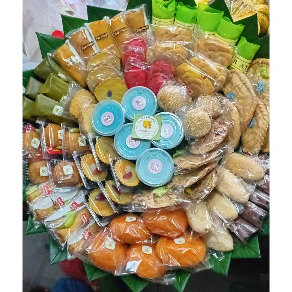 

KUE TAMPAH CAMPUR ASIN MANIS/KUE BASAH/JAJAN PASAR TRADISIONAL