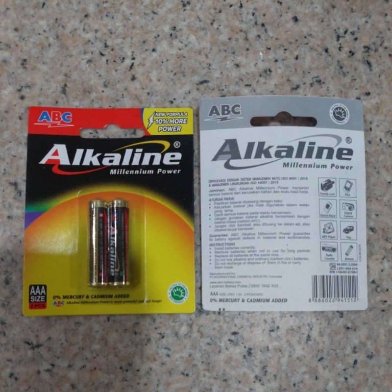 Baterai Alkaline A3 Isi 2 / Battery Alkaline A3 Isi 2