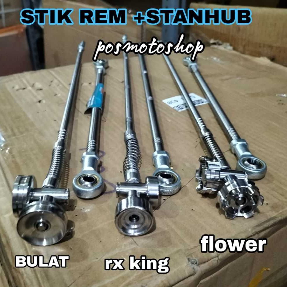 STIK REM STAINLESS STIK REM SET STANHUB CB GL MP TIGER REVO RX KING