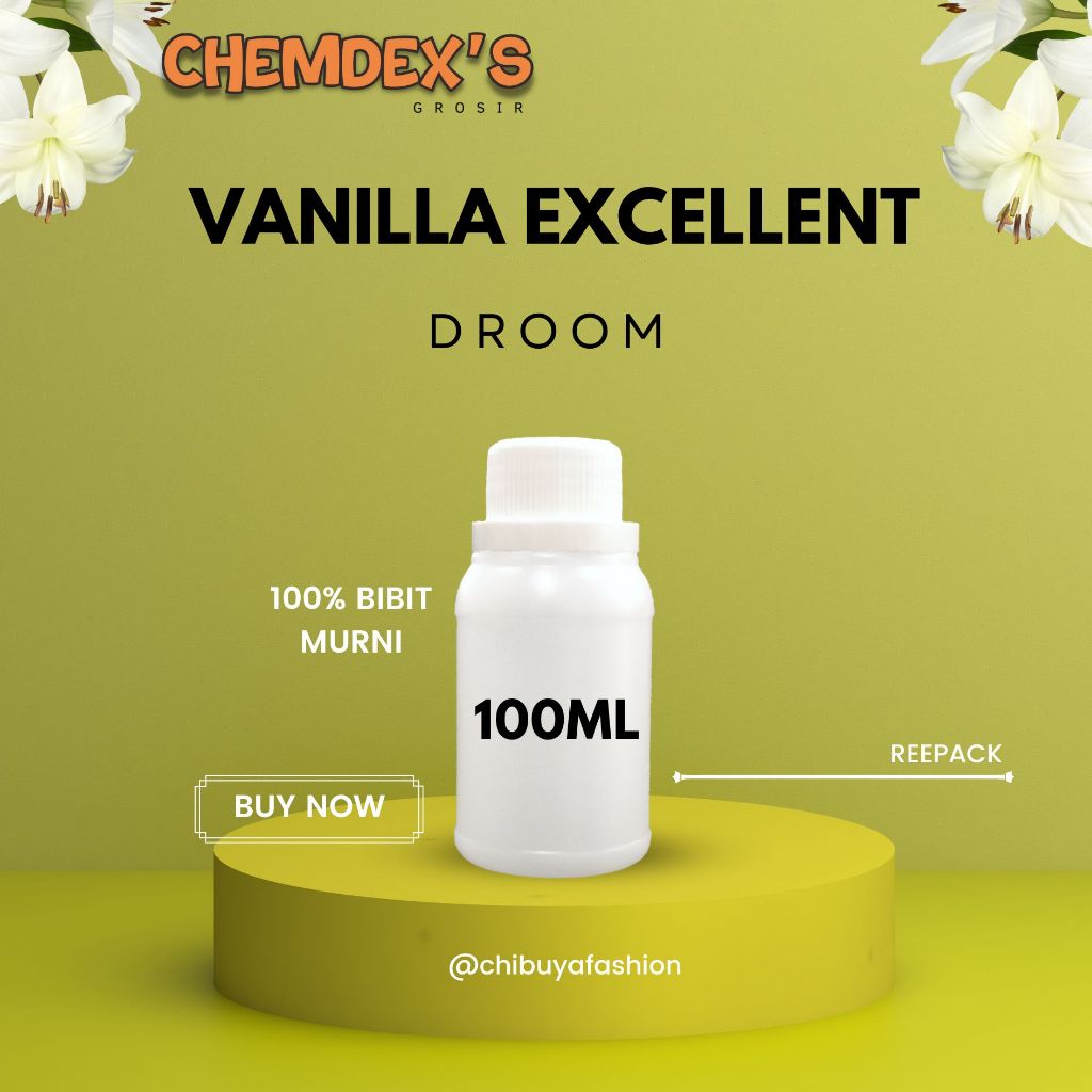 BIBIT PARFUM MURNI// VANILLA EXCELLENT// DROOM// 100ML || parfum vanilla || vanila excelent