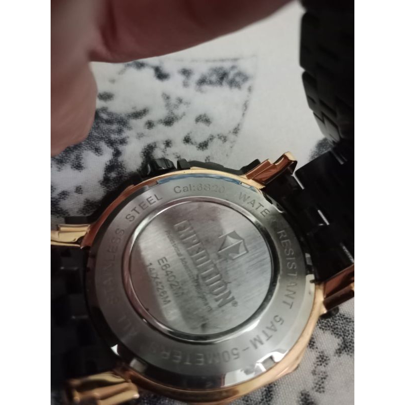 JAM TANGAN EXPEDITION TYPE E6402M