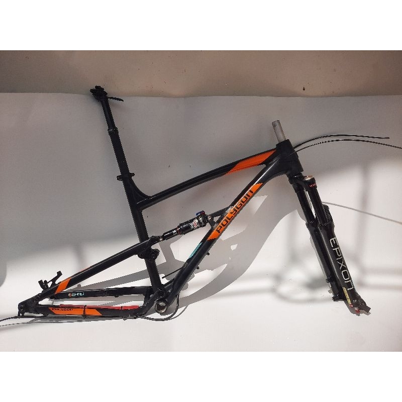 Frame Polygon Siskiu D8 size L dan Droppost KS ETEN 30'9/385