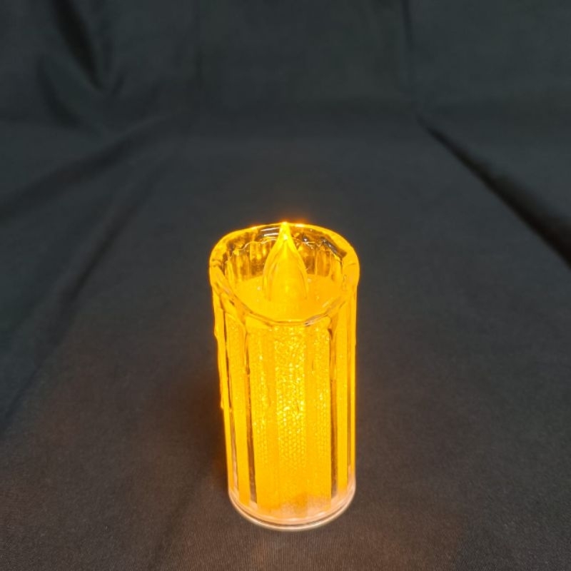 Lilin elektrik LED premium hias korea aesthetic lilin natal lilin altar lampu korea model melted can