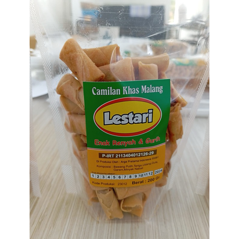 

Camilan SUMPIA (LESTARI) - 100gr / 200gr