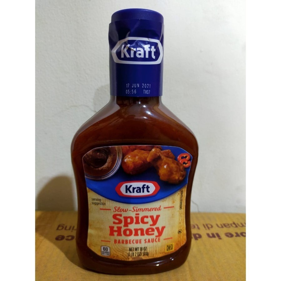 

KRAFT BBQ SAUCE Spicy Honey 510 grm