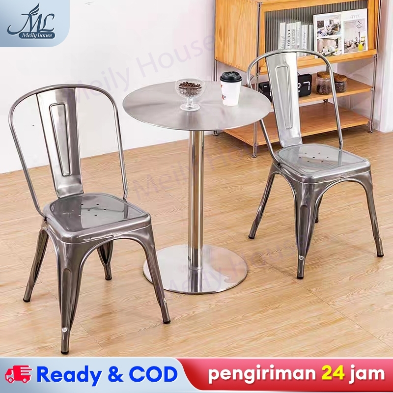 kursi Besi Cafe / Kursi Makan / Kursi Tolix / Kursi Bar Minimalis / Kursi Besi / Kursi Cafe Besi