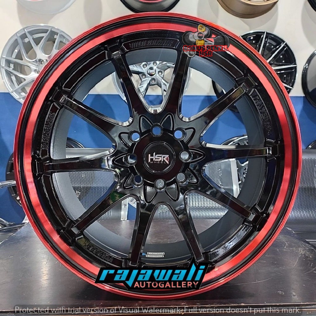 VELG MOBIL HSR HIROSHIMA RING17 untuk VIOS CITY BALENO LIVINA MOBILIO YARIS XENIA GALANT HIU ACCORD 