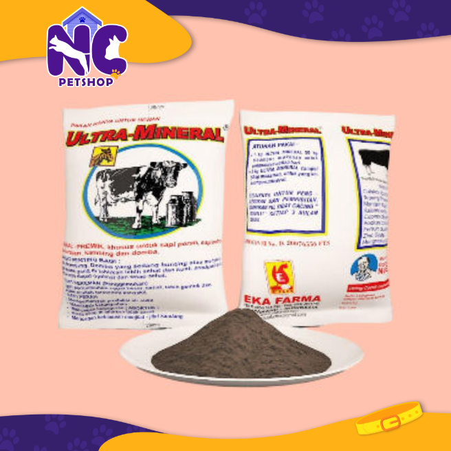 MINERAL SAPI 1KG ULTRA MINERAL EKA FARMA- SUPLEMEN Mineral khusus sapi untuk penggemukan nafsu makan