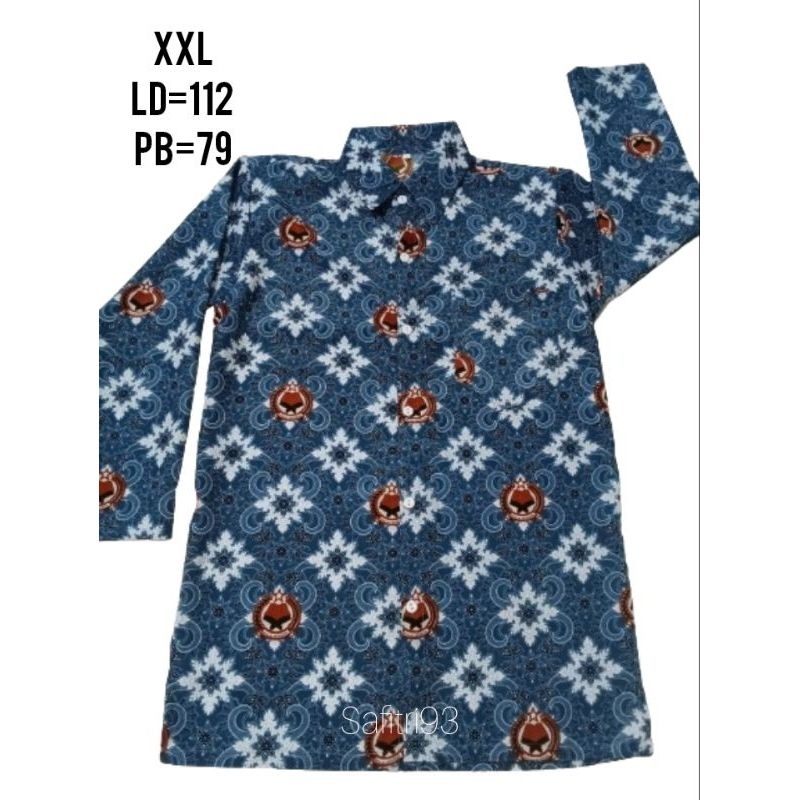 Baju Batik MA | Madrasah Aliyah | Baju Sekolah Batik MA