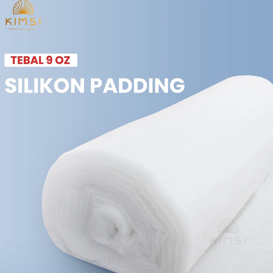 KUALITAS TERBAIK Silikon dacron padding lembaran tebal 9Oz meteran lebar 24 meter