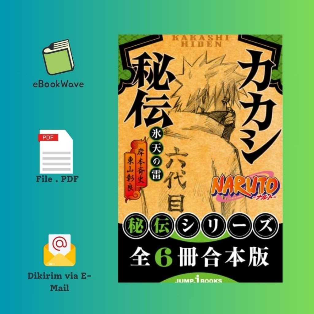 

Naruto Kakashi Hiden Book BEST SELLER (Bahasa Indonesia)